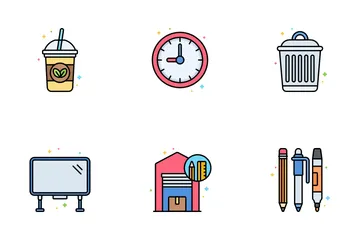 Office Supplies Icon Pack