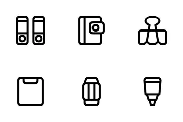 Office Supplies Icon Pack