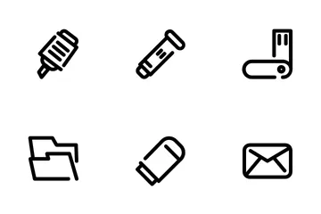 Office Supplies Icon Pack