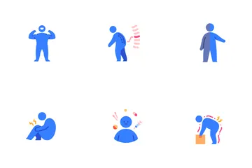 Office Syndrome Icon Pack