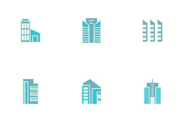 Office Tower Icon Pack