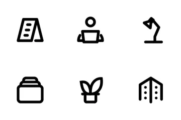 Office Work & Life Icon Pack