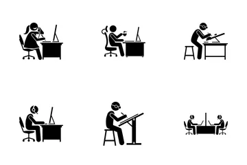 Office Workplace Icon Pack