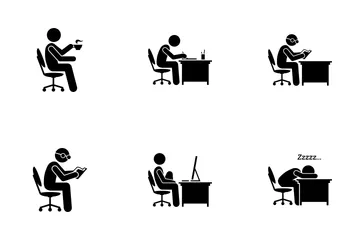 Office Workplace Icon Pack