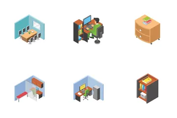 Office Workplace Icon Pack