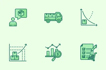 L'offre et la demande Pack d'Icônes