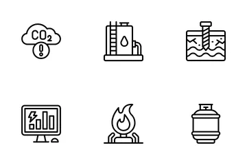 Oil And Gas Icon Pack