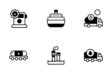 Oil And Gas Icon Pack