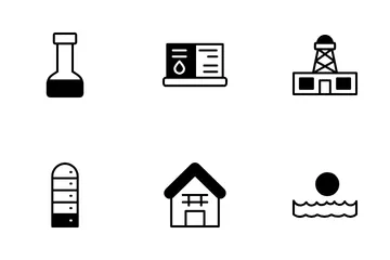 Oil And Gas Icon Pack