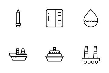 Oil And Gas Icon Pack