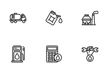 Oil And Gas Icon Pack