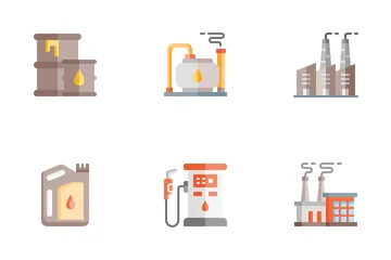 Oil And Gas Icon Pack