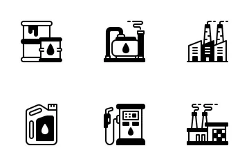 Oil And Gas Icon Pack