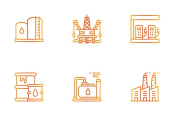 Oil And Gas Icon Pack