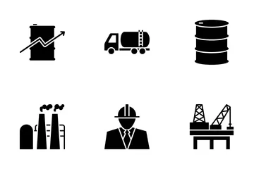 Oil And Petroleum Icon Pack