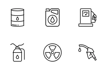 Oil And Petroleum Icon Pack