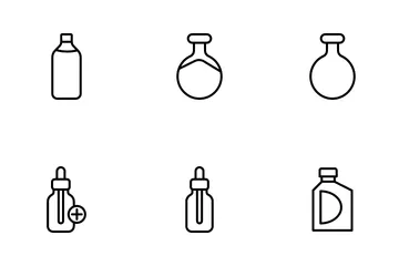 Oil Bottle Icon Pack