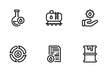 Oil Industry Icon Pack