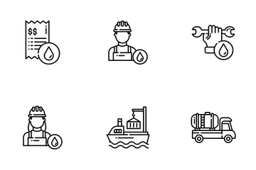 Oil Industry Icon Pack