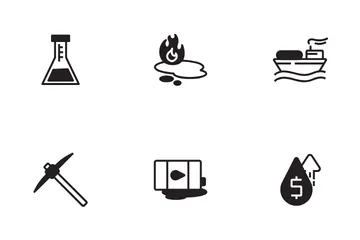 Oil Industry Icon Pack