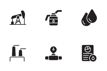 Oil Industry Icon Pack