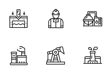 Oil Industry Icon Pack