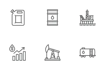 Oil Industry Icon Pack