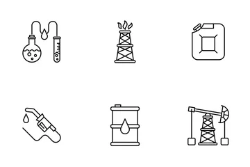 Oil Industry Icon Pack