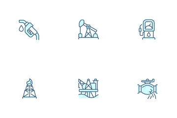 Oil Industry Icon Pack