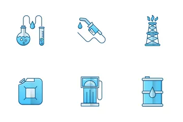 Oil Industry Icon Pack