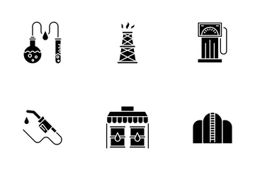 Oil Industry Icon Pack