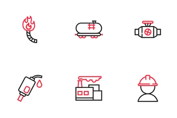 Oil Industry Icon Pack