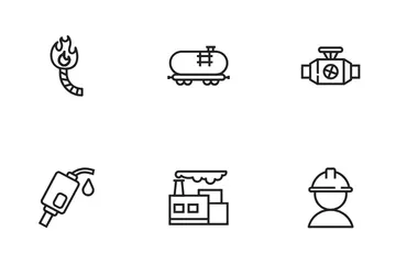 Oil Industry Icon Pack