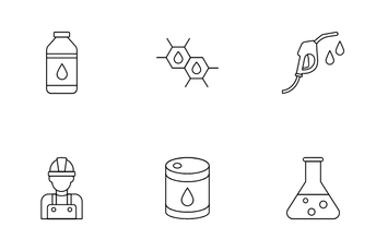 Oil Industry Vol 1 Icon Pack