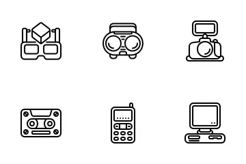 Old Technology Icon Pack