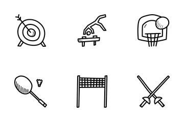 Olympic Doodles Icon Pack