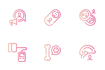 Oncología Paquete de Iconos