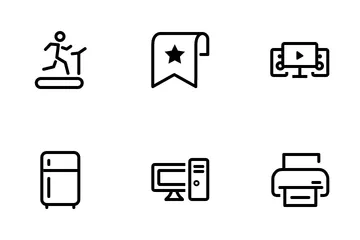 Online Appliance Store Icon Pack