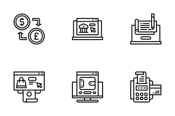 Online Banking Icon Pack