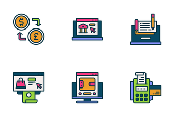 Online Banking Icon Pack