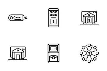 Online Banking Icon Pack