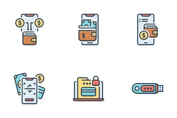 Online Banking Icon Pack