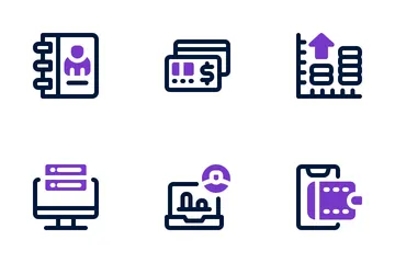 Online Banking Icon Pack