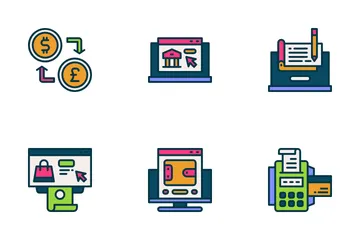 Online Banking Icon Pack