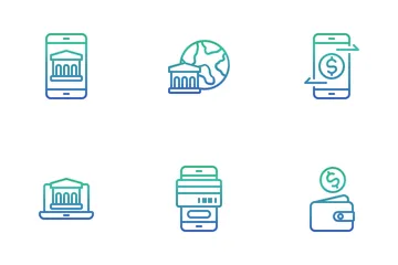 Online Banking Icon Pack