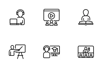 Online Class Icon Pack