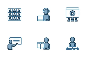 Online Class Icon Pack