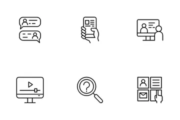 Online Content Icon Pack