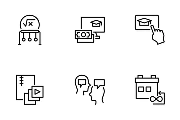 Online Course Icon Pack