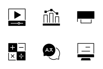 Online Course Icon Pack